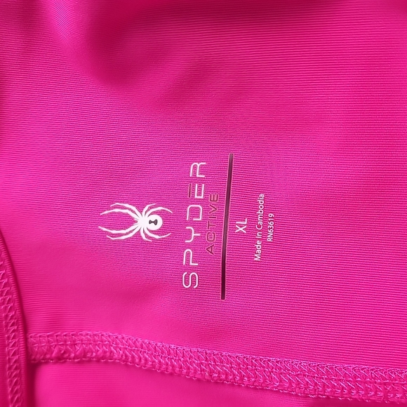 Spyder Pink Active Tank Dress Size XL - Picture 4 of 8